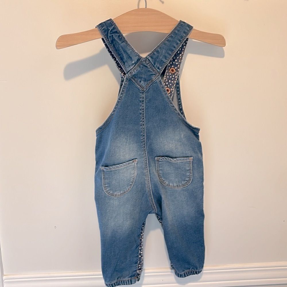 H&M kid denim overalls - Picture 3 of 7